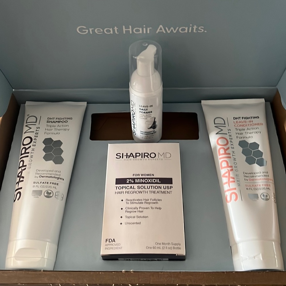 Shapiro MD Hair Regrowth Kit for Women